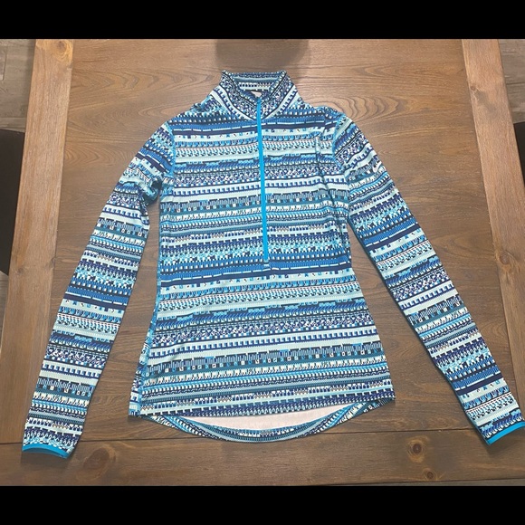 Nike Pro Dri Fit Half Zip Women Sweater - Picture 1 of 4